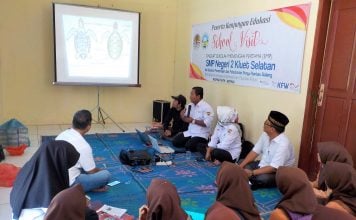 SMPN 2 Kluet Selatan Lakukan Kunjungan Edukasi Alam di Taman Gunung Leuser Nasiona