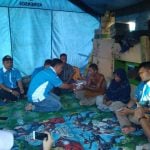 Serahkan Bantuan Banjir