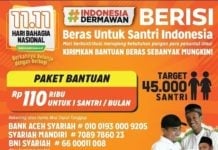 Aksi Kemanusiaan, ACT Siap Kirimkan Beras Untuk 45.000 Santri