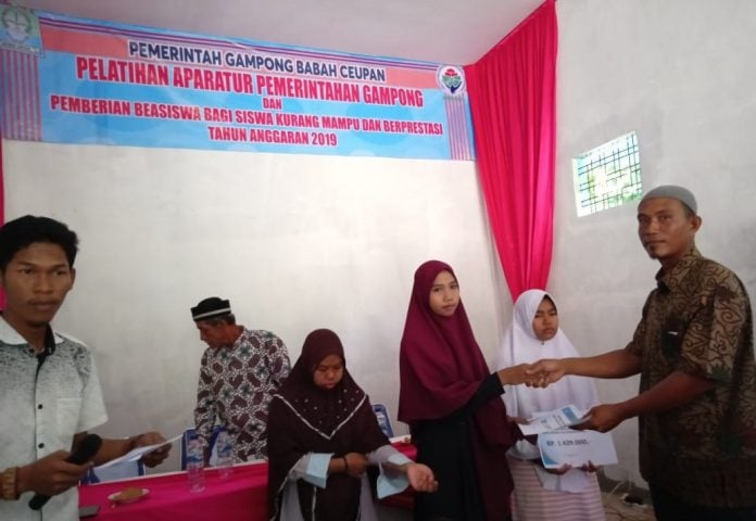 Dana gampong Beasiswa pendidikan