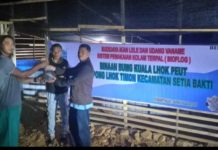 Bangun Ekonomi Masyarakat, Gampong Lhok Timon Aceh Jaya Bangun BUMG Budidaya Lele Sistem Bioflog