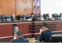 Sekda Hadiri Sidang Paripurna Lanjutan AKD