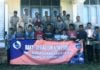 Foto bersama dengan anak - anak Panti Asuhan Gerbang Raja di Krueng Sabee Aceh Jaya, Minggu (16/02/2020)