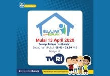 Ini Jadwal Siaran Program Belajar dari Rumah di TVRI