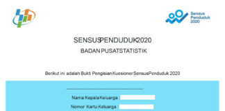 Sensus Penduduk Online 2020 Berakhir Pada 29 Mei, Berikut Cara dan Tutorial Mengisi Data Saat Login di Website sensus.bps.go.id 