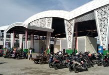 Suasana hari pertama dibukanya pasar Gemilang Lamdingin, Banda Aceh, Senin (15/6/2020) (foto/Rianza)