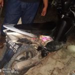 Gegara Api Rokok, Satu Unit Sepeda Motor Terbakar di Aceh Besar