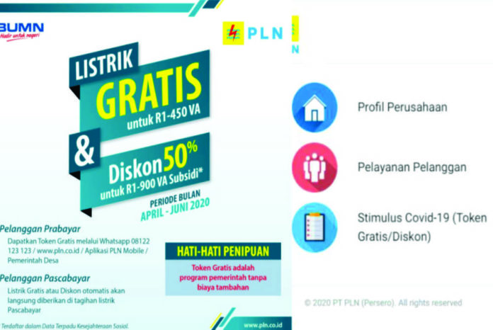 Token Listrik Gratis Klaim Token Listrik Gratis dengan Cara Login di website www.pln.co.id & Via Whatsapp