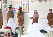 Belajar mengajar dimulai, Abusyik Pantau kesiapan Sekolah