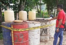 Polisi Ciduk Pengoplos BBM di Pidie