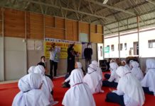 Forsmab dan Civil Society Pijay Gelar Sosialisasi Pencegahan Covid-19 di Sekolah