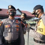 Kapolres Pidie Pimpin Apel Siaga Pasukan Peningkatan Disiplin dan Penegakan Hukum Protokol Kesehatan