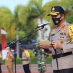 Pimpin Apel Peningkatan Disiplin dan Penegakan Hukum Protokol Kesehatan Pencegahan dan Pengendalian Covid-19, Ini Pesan Kapolda
