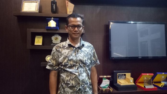 Kepala Dinas Koperasi, Usaha Kecil Menengah dan Perdagangan, M Nurdin, S.Sos