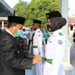 Bupati Pijay Kukuhkan Paskibraka 2020