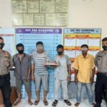 Miliki Sabu, Empat Warga Lhoksukon Dibekuk, Satu Diantaranya Residivis yang Baru Bebas