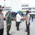 Water Leading Bukti Sejarah, Polres Pidie Kibarkan Merah Putih Raksasa