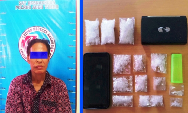 Baru Tiga Bulan Keluar Penjara, Warga Julok Kembali Ditangkap Kedapatan Menyimpan Sabu