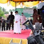 Empat Pemuda Terpidana Pelecehan Seksual Dicambuk di Aceh Utara