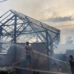 Dapur Bata di Baitussalam Ludes Terbakar