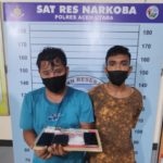 Polisi Ringkus Dua Pemuda Jaringan Narkoba di Aceh Utara