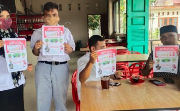 Siswa SLB Negeri Pijay Gelar Kampanye Sadar Masker di Tempat Keramaian