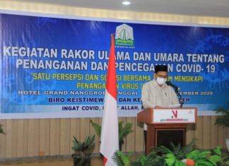 Ulama Aceh Sepakat Masjid Jadi Pusat Edukasi Bahaya Covid-19