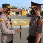 Kapolres Lhokseumawe Pimpin Upacara Kenaikan Pangkat, Kompol Budiman Sandang AKBP Jelang Purna Tugas