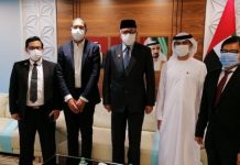 Tindaklanjuti Investasi Murban Energy di Pulau Banyak, Gubernur Aceh Jumpai Menteri Energi UEA