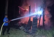 Diduga Korsleting Listrik, Satu Rumah di Seulimeum Ludes Terbakar