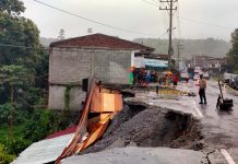 Jalan Bireuen-Takengon Longsor, Satu Unit Rumah Roboh