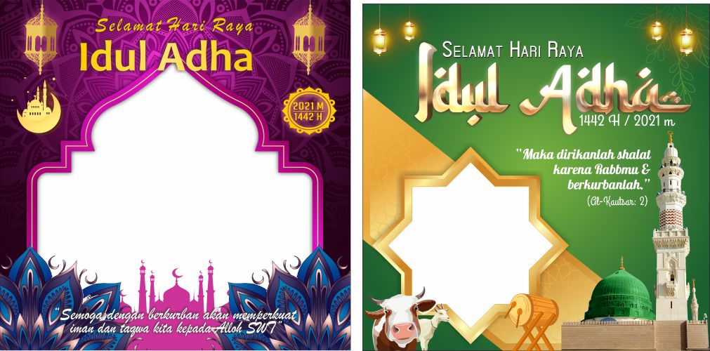 Download Template Idul Adha 1442 - 490 Hari Raya Idul Fitri Cliparts ...