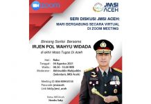 JMSI Gelar Diskusi Perpisahan dengan Kapolda Aceh