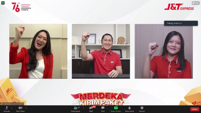 20210812-press-conference-merdeka-kirim-paket-bapak-robin-lo-ceo-j-t-express-dan-herline-septia-brand-manager