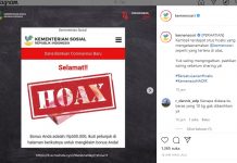 Hoaks Bantuan 500 Ribu dari Kemensos, Stop ! Jangan dibagikan Hoaks Bantuan 500 Ribu dari Kemensos