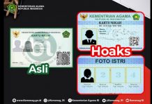 Beredar Foto Kartu Nikah Hoaks, Begini Bentuk yang Asli