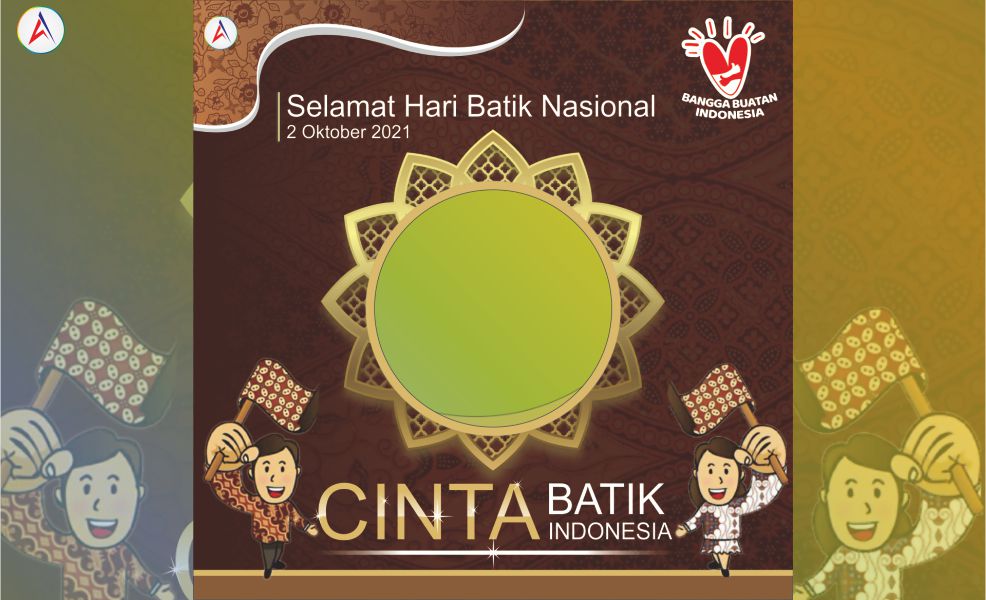 Link Twibbon Hari Batik Nasional 2021 | Analisa Aceh