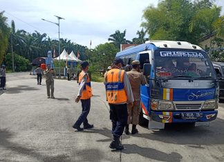 Tak Punya Surat Vaksin, Satgas PPKM Putar Balik 53 Kendaraan di Perbatasan Aceh – Sumut