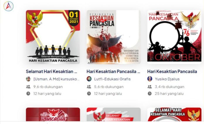 Twibbon Hari Kesaktian Pancasila 2021