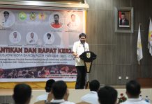 Lantik Pengurus KONI Banda Aceh, Mualem Ingatkan Pentingnya Pembinaan