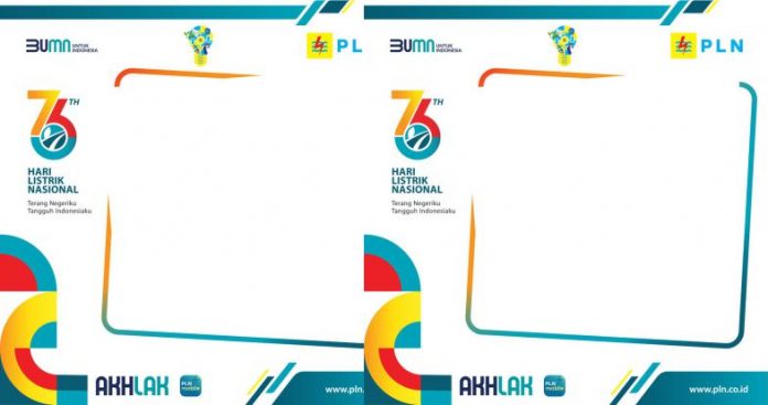Twibbon Hari Listrik Nasional ke-76