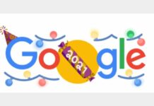 New Year’s Eve Google Doodle Sambut Tahun Baru 2022