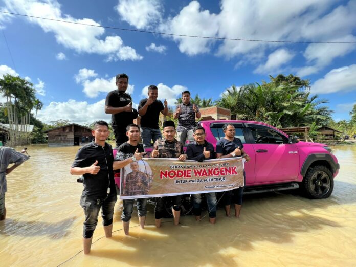 Youtuber Aceh Bantu Beras 2 Ton