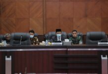 DPRA Sahkan APBA 2022, ini Rinciannya