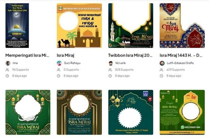 Dowload-Twibbon-Isra-Miraj-2022 Twibbon Isra Miraj 2022 Terbaru