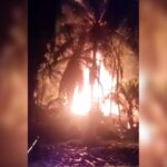 Sumur Minyak di Peureulak Aceh Timur Terbakar