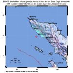 Gempa 5.2 Magnitudo Guncang Aceh Barat