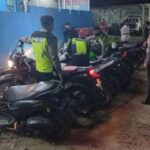 Razia Knalpot Brong, Polisi Amankan Belasan Sepmor di Aceh Timur