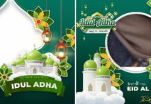 Frame Twibbon Idul Adha 2022, Caption dan Ucapannya Keren