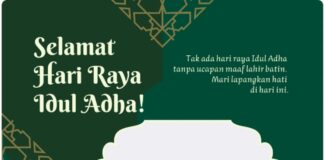 Menghiasi Hari Raya Idul Adha 2023 dengan Twibbon Gratis